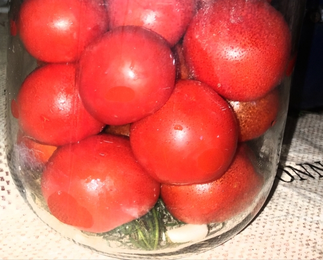 Сладкие помидоры с базиликом на зиму. Улетный...